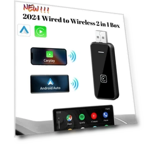 Wireless Carplay Android Auto Adapter — Stereo Receivers, Timeless Home