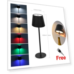 2-in-1 Wireless Wine Bottle Lamp — Study & Desk Lighting, MALITAI