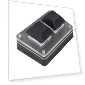 2 Key Keyboard Wired Mini Smart Programmable Shortcut Key — Gaming Keyboards, Vestidos