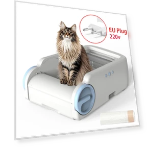 Auto Cat Litter Box — Waste Bins, AE Selection