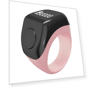 Digital Muslim Prayer Counter Ring — Wearable Accessories, Log