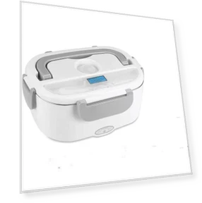 Electric Stainless Steel Bento Box with Smart Heating — Bento Boxes, Global Finds