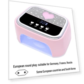 LED Nail Drying Lamp with Smart Sensor — Curing Lamps, The Million