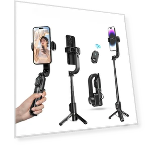 Mini 1-Axis Gimbal Selfie Stick Tripod Stabilizer — Selfie Sticks, AE Selection