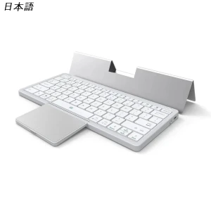 Portable Bluetooth Keyboard with Touchpad, SeenDa