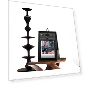 Smart Bluetooth Speaker and Photo Frame with Floating Song Lyrics and Calendar — Digital Frames, ElectroCN