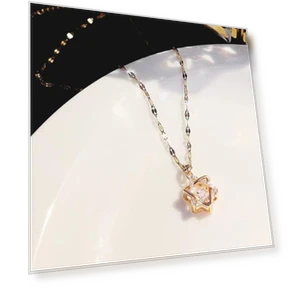 Smart Hexagram Necklace — Smart Jewelry, Commodity Jewel