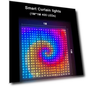Smart LED Curtain Lights — LED Strips, Stone Home