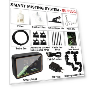 Smart Reptile Terrarium Misting System — Hygrometers, TrendVibeCN