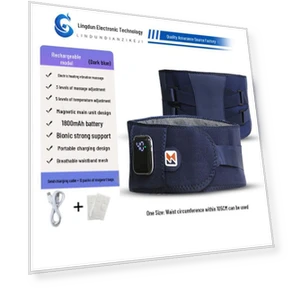 Smart Wireless Massager Waist Belt with Heating — Back Relief Solutions, TrendVibeCN