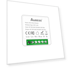 Wi-Fi Power Monitor Switch — Dimmer Switches, AUBESS