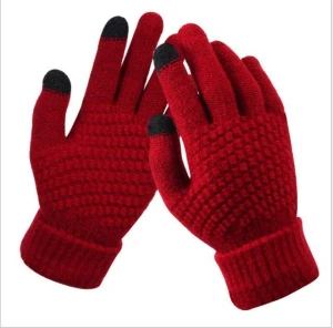 Winter Warm Touchscreen Mittens — Heated Gloves, WomWear