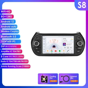 7-inch AI 2din Android 13 Car Stereo, Hizpo