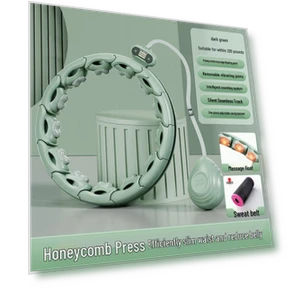 Adjustable Weighted Hula Hoop with Smart Massage — Kids Fitness, Zoomer