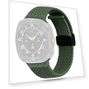 Braided Wrist Band with Magnetic Folding Buckle — Bands, Smartwatch 2025