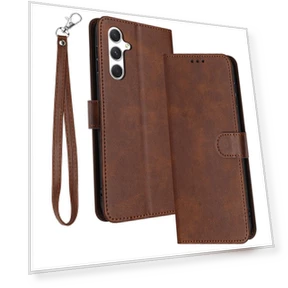 Calf Texture Stand Phone Case Wallet — Phone Accessories, Smartwatch 2025