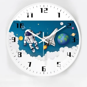 Creative Space Automatic Radio Clock with Timer, Window glass film