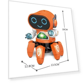 Dancing Robot Octopus with Music and LED Lights — Melody Makers, Yiran bag