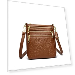 Embroidered High-Quality Atmospheric Sensor Soft and Durable Fashionable Elegant Lightweight for Commuting Outdoor Beach... — Messenger Bags, Umsif