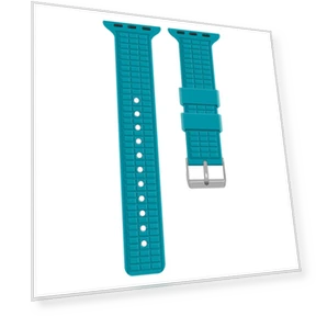 Grid Pattern Silicone Watch Band — Bands, Smartwatch 2025