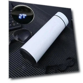 Intelligent Temperature Display Stainless Steel Smart Water Bottle — Beverage Warmers, YuTao Scriptures 042