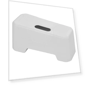 Intelligent Touchless Toilet Flusher — Hand Dryers, Pale Blue