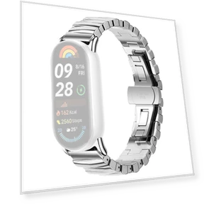 Irregular Stainless Steel Wrist Strap — Bands, Samrtwatch Bands Straps