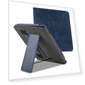 Leather E-Reader Case Hand Strap Protective Shell — Protective Cases, PreytVigo