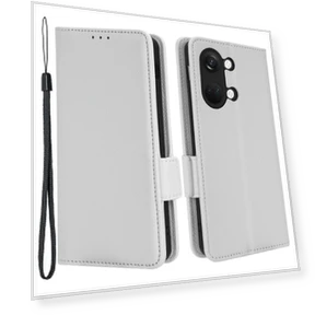 Litchi Texture Folio Flip Wallet Stand Phone Cover — Phone Accessories, Smartwatch 2025