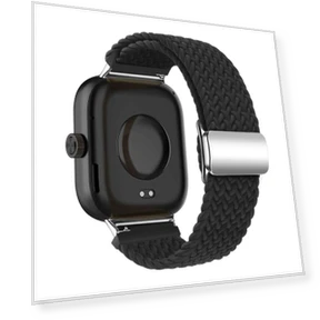 Loop Strap Magnetic Buckle Woven Watch Band — Fitness Bands, Smartwatch 2025