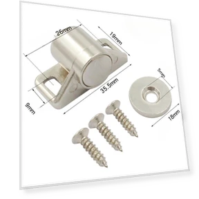 Magnetic Cabinet Door Lock — Catches, Houspace