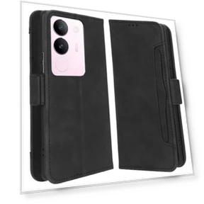 Multiple Card Slots PU Leather Phone Cover — Flip Cases, Smartwatch 2025