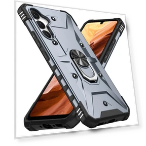 Phone Case with Ring Stand and Magnetic Car Mount — Phone Accessories, Smartwatch 2025