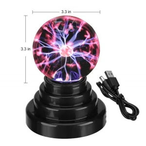 Plasma Ball Touch Night Light, Darling Home