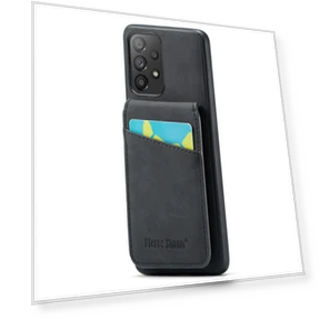 PU Leather+TPU Kickstand Shell RFID Blocking Card Holder Phone Case — Phone Accessories, Smartwatch 2025