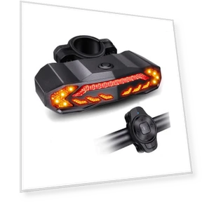 Smart Bike Tail Light with Turn Signals — Bike Light Sets, yunran