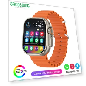 Smart Watch with AMOLED Display — Smartwatches, SACOSDING