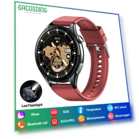 Smart Watch with AMOLED HD Display — Smartwatches, SACOSDING