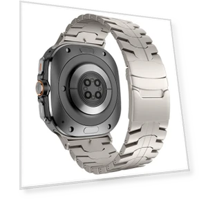 Titanium Alloy Wrist Strap — Bands, Smartwatch 2025