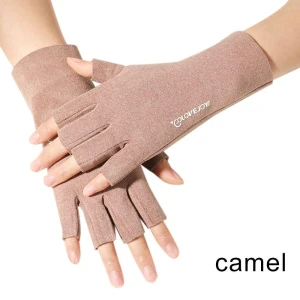 Velvet Touchscreen Gloves for Equestrian Riding, JiashengXD