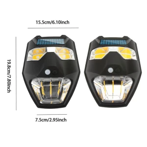 5-Speed Adjustable Solar LED Wall Light, ZCXU