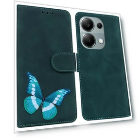 Butterfly PU Leather Wallet Stand Cover — Phone Accessories, Smartwatch 2025