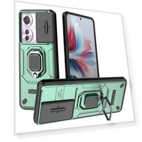 Case Ring Kickstand with Slide Camera Cover — Basic Cases, Smartwatch 2025