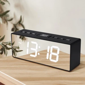 Digital Alarm Clock with Thermometer, Fashionable bags