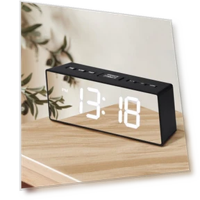 Digital Alarm Clock with Thermometer — Alarms & Clocks, Fashionable bags