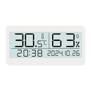 Digital Desk Clock with Alarm, Temperature, and Humidity Display, Fashionable bags