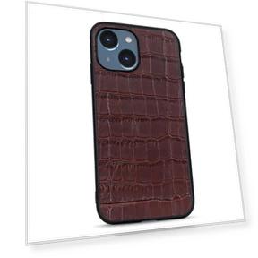 Dustproof Genuine Cow Leather+TPU+PC Phone Case — Phone Accessories, Smartwatch 2025