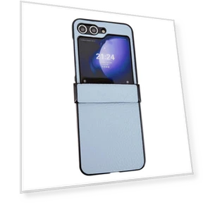 Hinge Protection Case with Litchi Texture — Bumpers, Smartwatch 2025