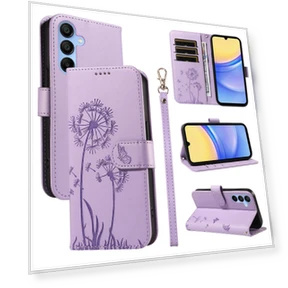 Leather Case Wallet Phone Cover — Phone Accessories, Smartwatch 2025