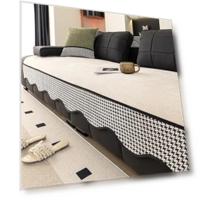 Leather Sofa Lawrence Pillow Chenille Advanced Touch Anti-Scratch for Cats Straight Row Cover Solid 30 * 50Cm Waist... — Slipcovers, Garden Supplies My